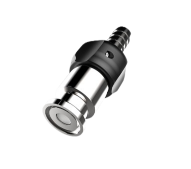 Sanitary sample valve solid submersible toggle handle options